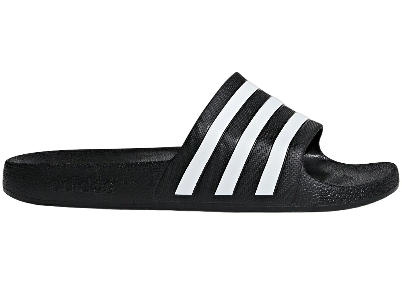 アディダス アディレッタ アクア 中核グループ 黒いこと 黒いこと 白いこと 白いこと スニーカー メンズ ADIDAS ADILETTE AQUA SLIDES CORE BLACK CLOUD WHITE / CORE BLACK CLOUD WHITE CORE