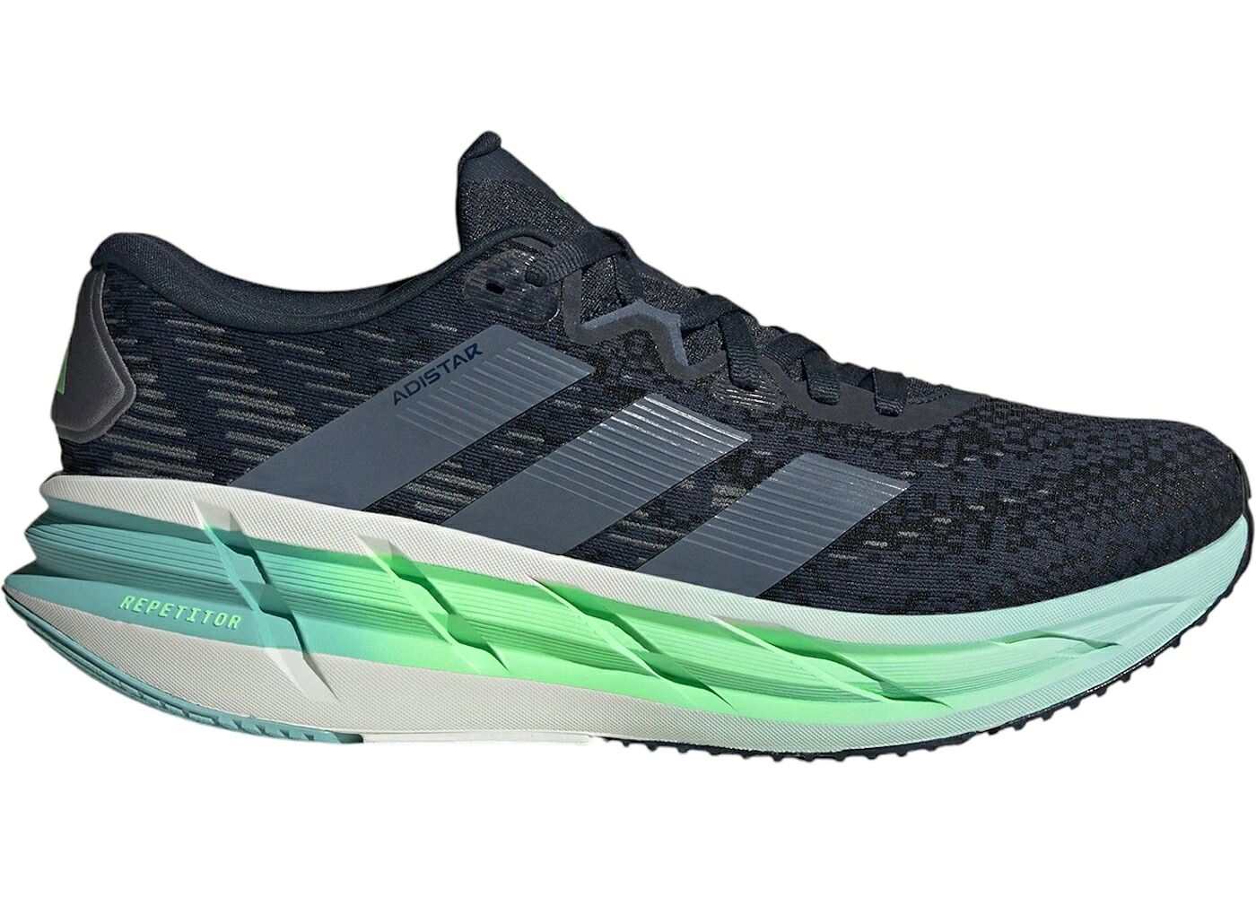 アディダス 菩提樹 張りさける スニーカー メンズ ADIDAS ADISTAR 4 AURORA INK PRELOVED LIME BURST / AURORA INK PRELOVED INK LIME