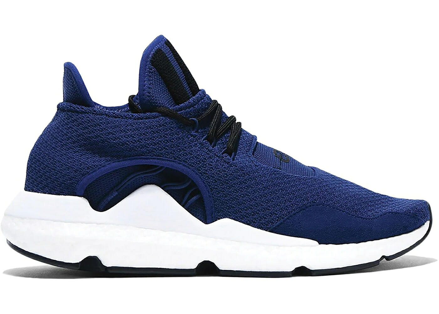 アディダス ナイト爵 藍色 インディゴ 黒いこと 黒いこと 白いこと 白いこと スニーカー メンズ ADIDAS Y-3 SAIKOU NIGHT INDIGO / NIGHT INDIGO BLACK WHITE