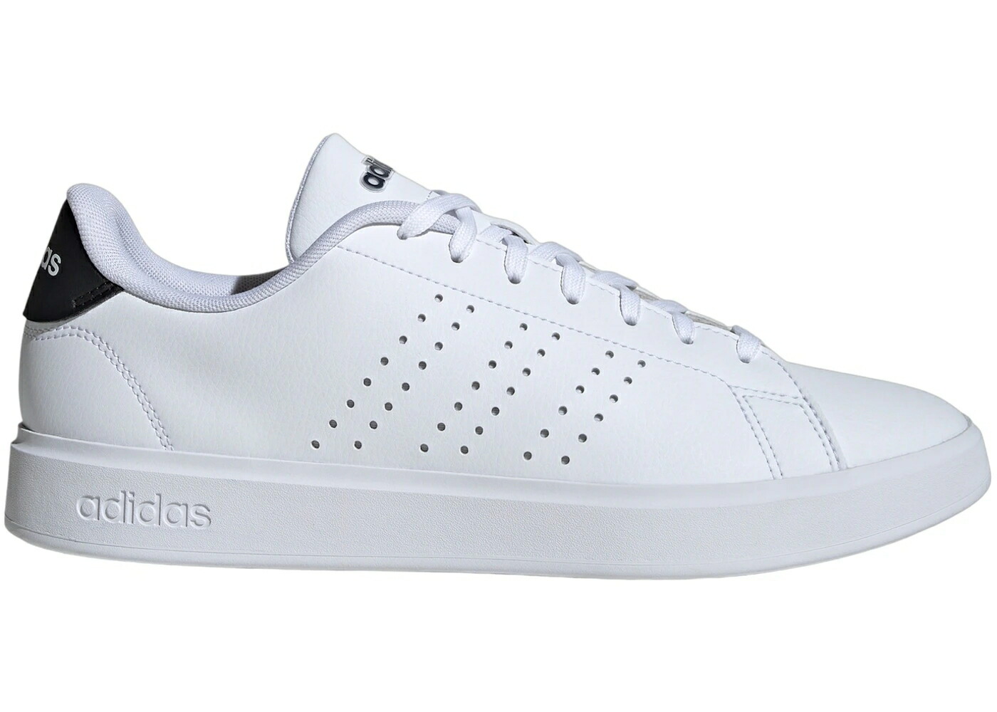 アディダス 白色 ホワイト コア 黒色 ブラック レジェンド 2.0 スニーカー メンズ ADIDAS ADVANTAGE CLOUD WHITE CORE BLACK LEGEND INK / CLOUD WHITE CORE BLACK LEGEND