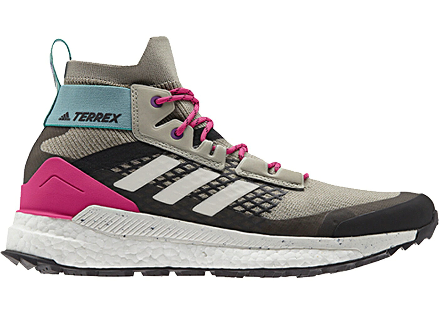 アディダス 無償性 薄墨色 薄墨色 サクラ色 青味 青み スニーカー メンズ ADIDAS TERREX FREE HIKER GREY PINK BLUE / GREY PINK BLUE