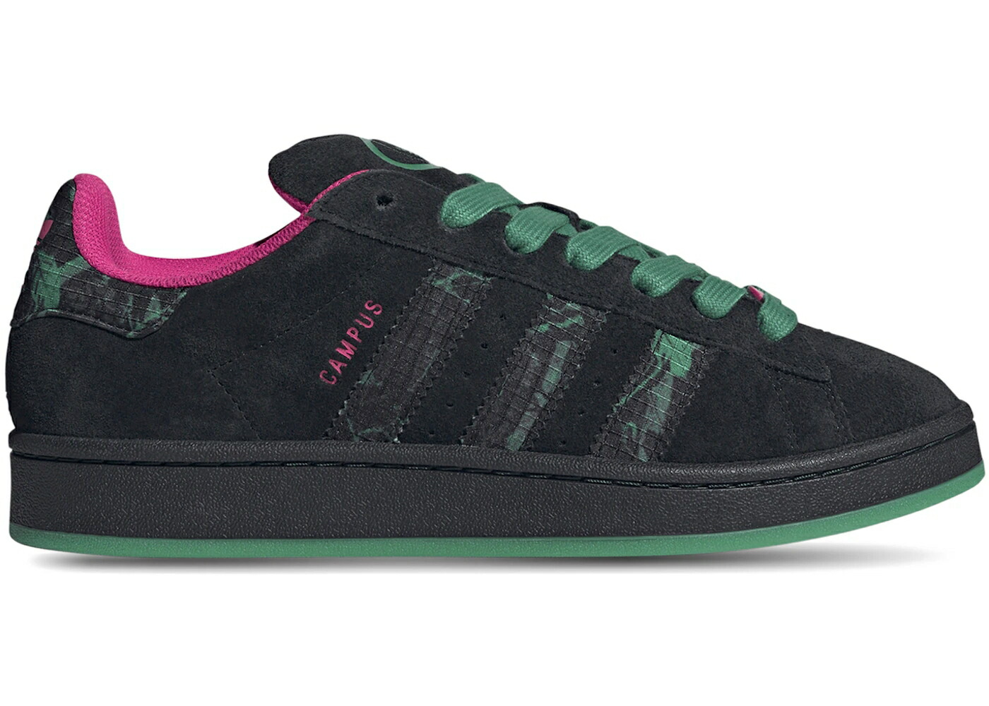 アディダス キャンパス シティ シリーズ メキシコ コア 黒色 ブラック コート 緑 グリーン スニーカー メンズ ADIDAS CAMPUS 00S WORLD CUP CITY SERIES MEXICO / CORE BLACK SEMI COURT GREEN