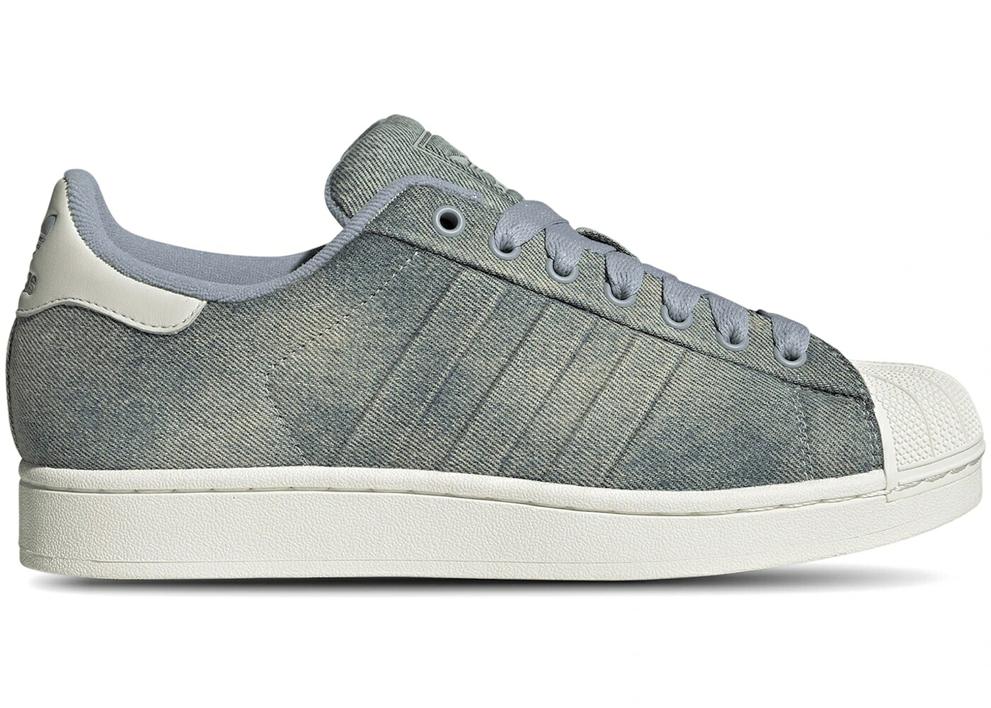 アディダス スーパースター デニム 銀色 シルバー 白色 ホワイト コア スニーカー メンズ ADIDAS SUPERSTAR II DENIM HALO SILVER WHITE / HALO SILVER HALO SILVER CORE