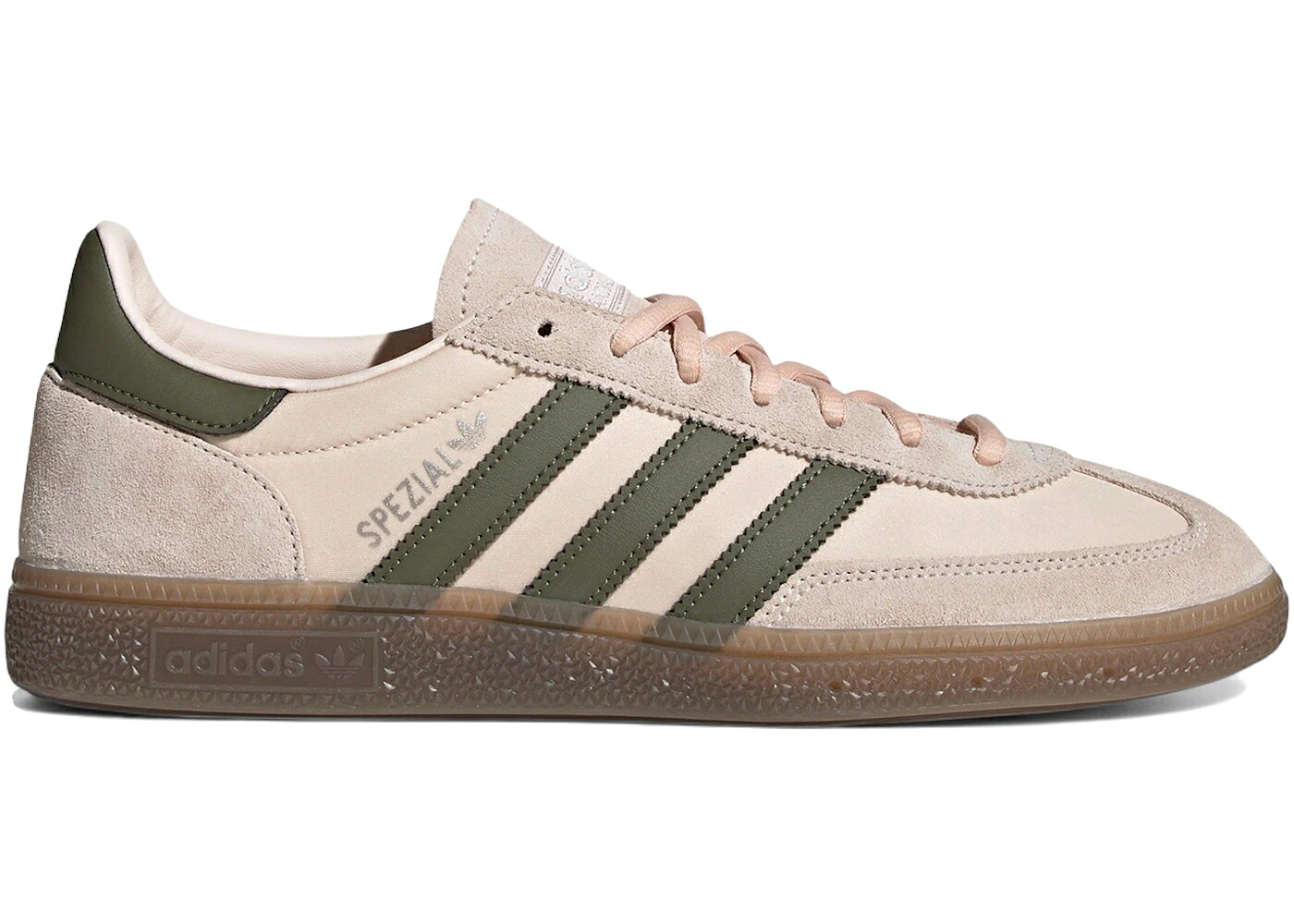 アディダス ハンドボール スペシアル オリーブ スニーカー メンズ ADIDAS HANDBALL SPEZIAL WONDER QUARTZ OLIVE STRATA / WONDER QUARTZ OLIVE STRATA GUM|スニケス