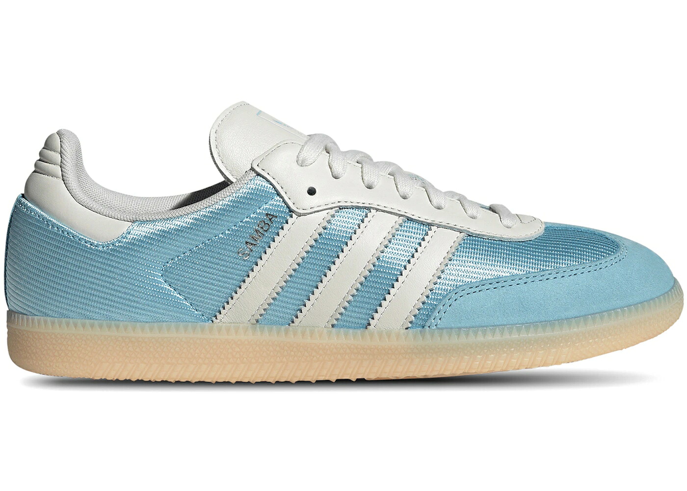 アディダス サンバ 青味 青み 白いこと 白いこと 砂色 真砂 スニーカー メンズ ADIDAS SAMBA OG ICEY BLUE CHALK WHITE / ICEY BLUE CHALK WHITE SAND