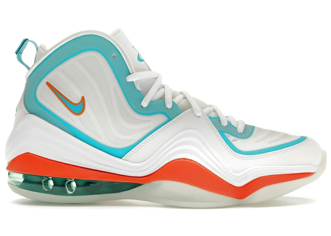 ナイキ ペニー ドルフィンズ 白いこと 白いこと アクア エア湖ペニー スニーカー メンズ NIKE AIR PENNY 5 DOLPHINS (2020) / WHITE ORACLE AQUA BOMBAY ORACLE
