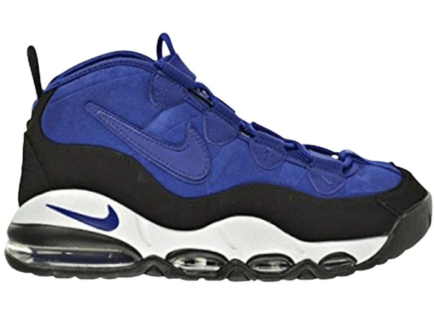 ナイキ マックス アップテンポ ディープ 青色 ブルー 黒色 ブラック 白色 ホワイト エアマックス スニーカー メンズ NIKE AIR MAX UPTEMPO DEEP ROYAL / DEEP ROYAL BLUE BLACK WHITE｜スニケス