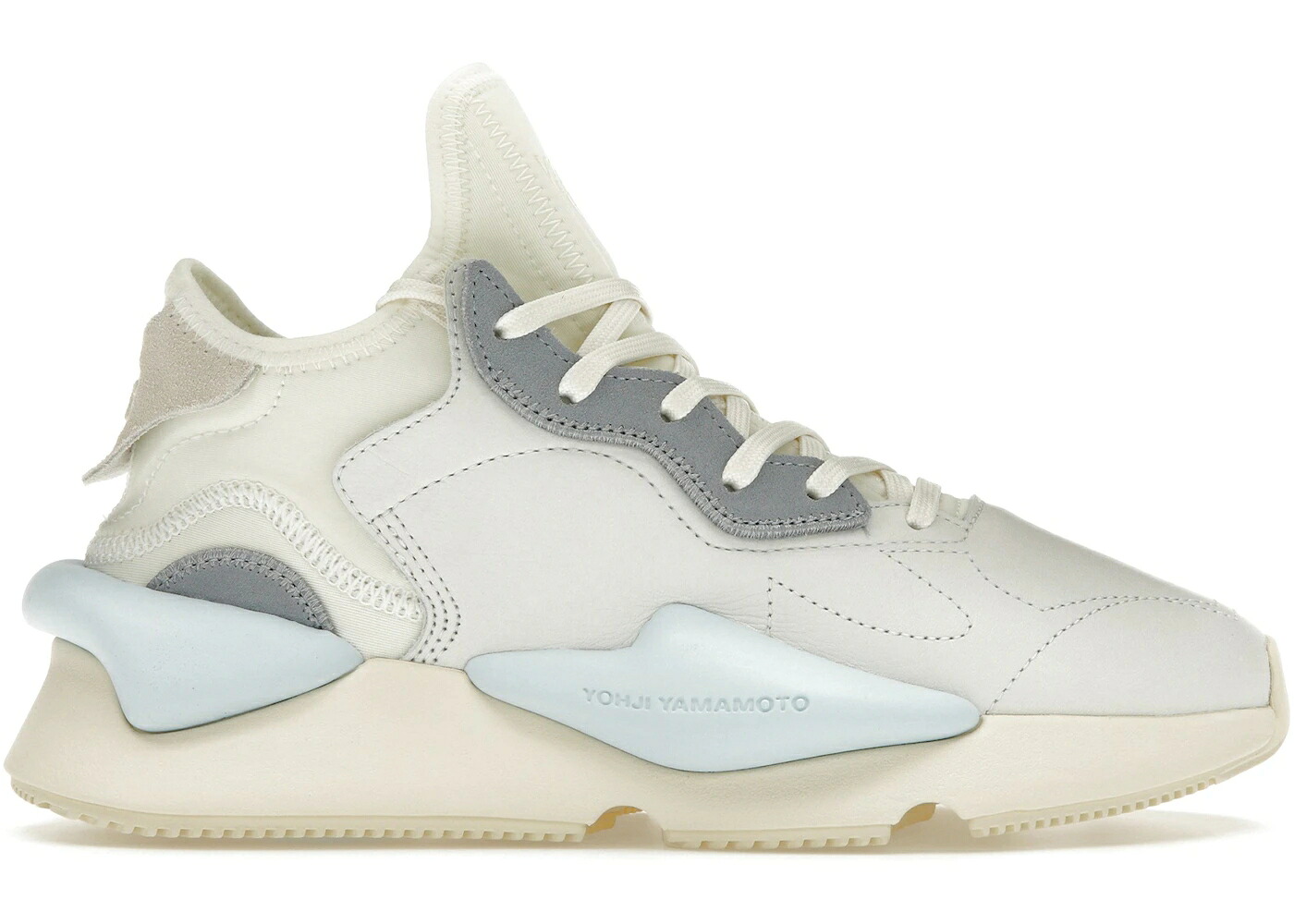 アディダス 白いこと 白いこと 青味 青み 皮膚軟化剤 スニーカー メンズ ADIDAS Y-3 KAIWA OFF WHITE ICE BLUE / OFF WHITE CREAM WHITE ICE BLUE