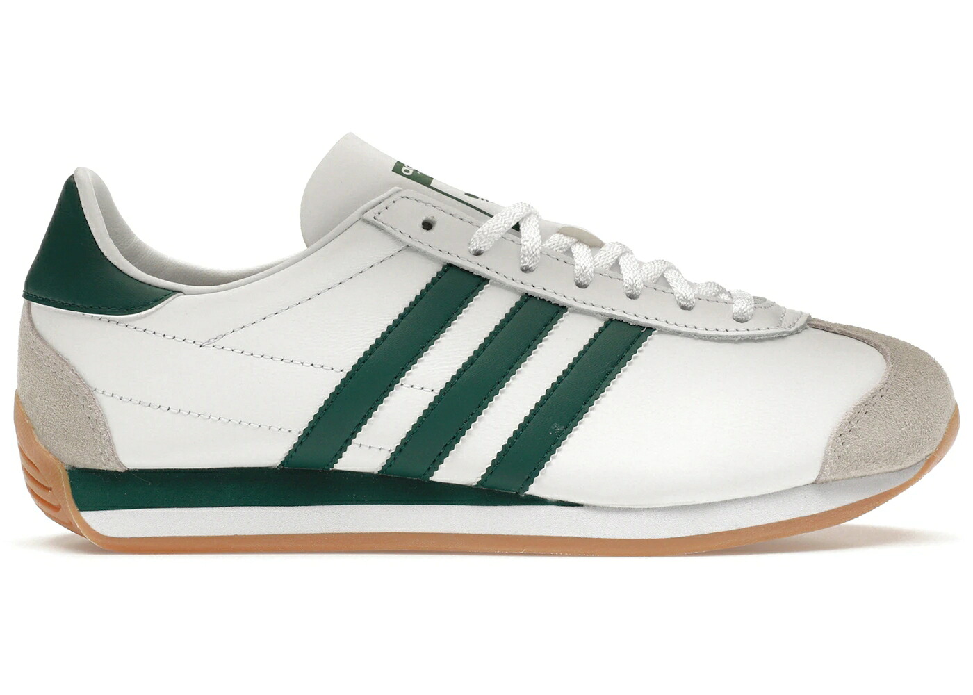 アディダス カントリー 白いこと 白いこと 緑 緑であること スニーカー メンズ ADIDAS COUNTRY OG CLOUD WHITE COLLEGIATE GREEN (2023) / CLOUD WHITE COLLEGIATE GREEN