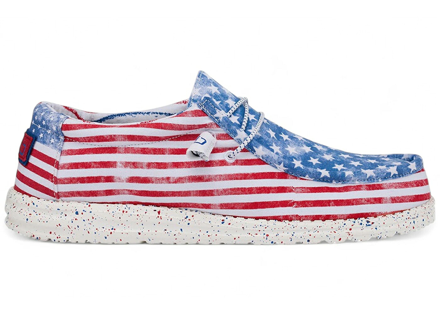 ヘイデュード スターズ スニーカー メンズ HEY DUDE HEY DUDE WALLY STARS AND STRIPES / STARS AND STRIPES