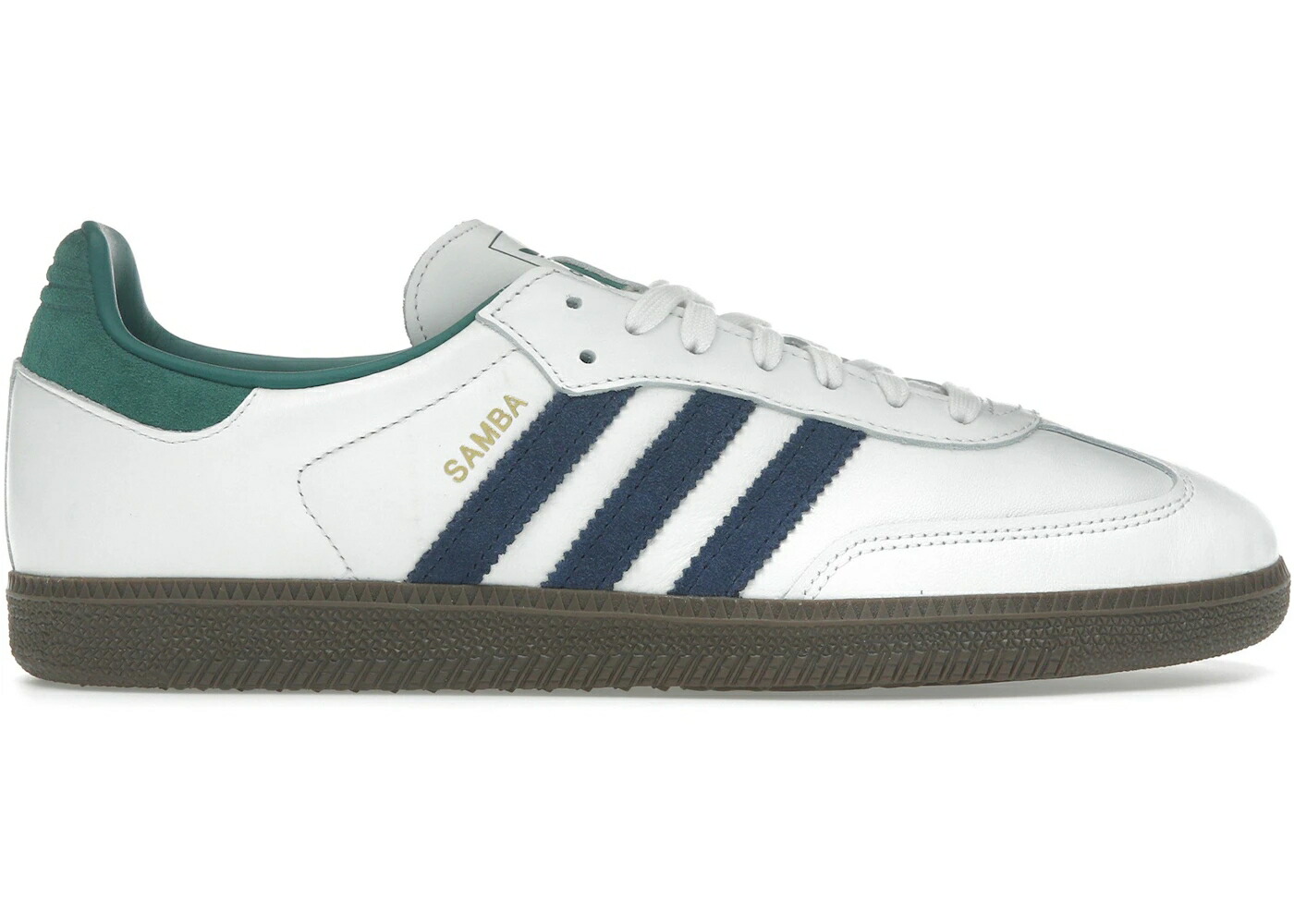 アディダス サンバ 黒色 ブラック 白色 ホワイト 緑 グリーン スニーカー メンズ ADIDAS SAMBA OG BLACK WHITE COLLEGIATE GREEN / BLACK WHITE COLLEGIATE GREEN