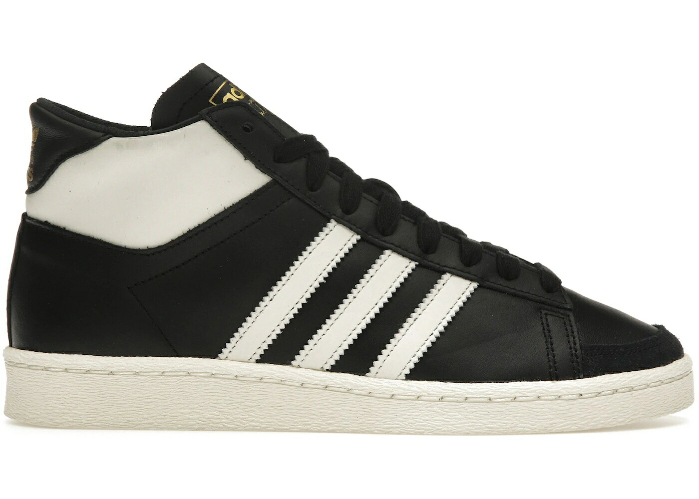 アディダス コア 黒色 ブラック 白色 ホワイト クリーム スニーカー メンズ ADIDAS JABBAR OG HI CORE BLACK OFF WHITE / CORE BLACK OFF WHITE CREAM WHITE