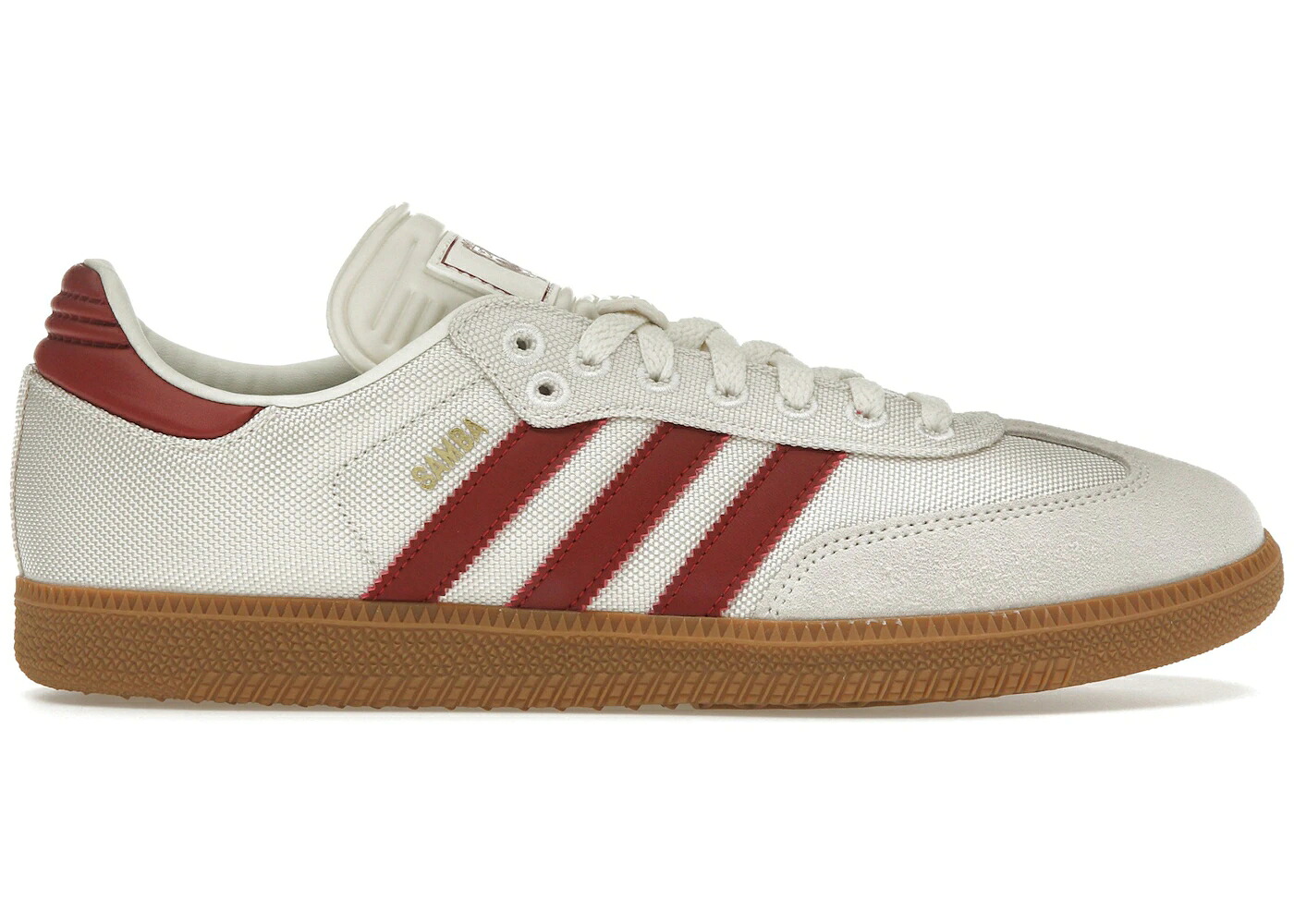 アディダス サンバ 白いこと 白いこと 赤 赤いこと スニーカー メンズ ADIDAS SAMBA OG FC BAYERN MUNICH 125TH ANNIVERSARY MADE IN GERMANY / WHITE RED GUM