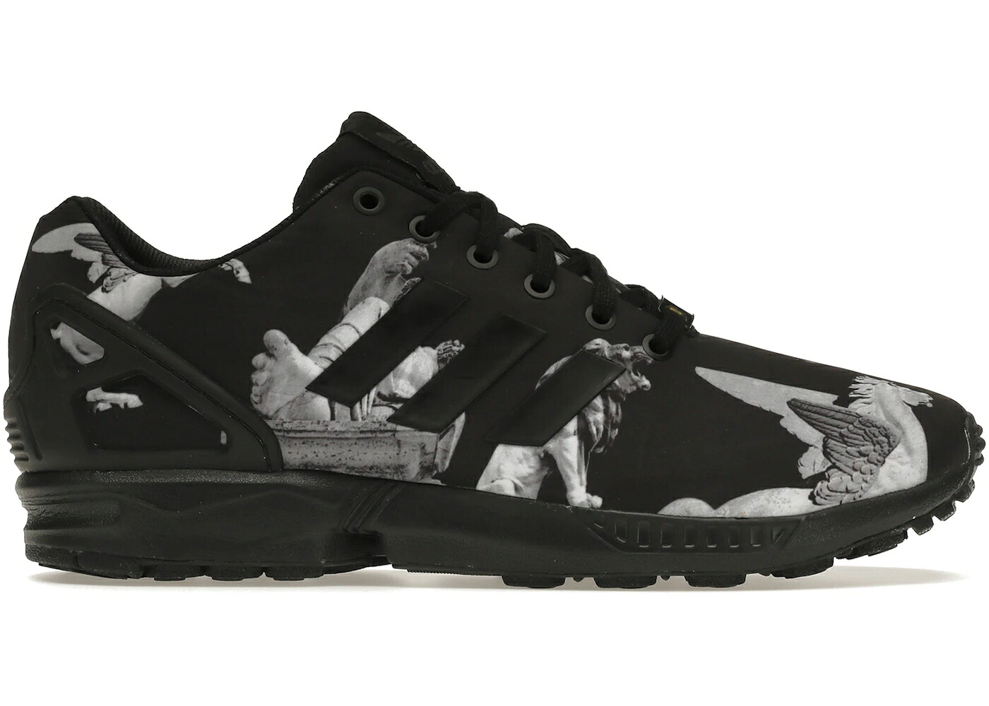 アディダス 中核グループ 黒いこと 黒いこと 炭素 スニーカー メンズ ADIDAS ZX FLUX MYTHOLOGY / CORE BLACK CORE BLACK CARBON