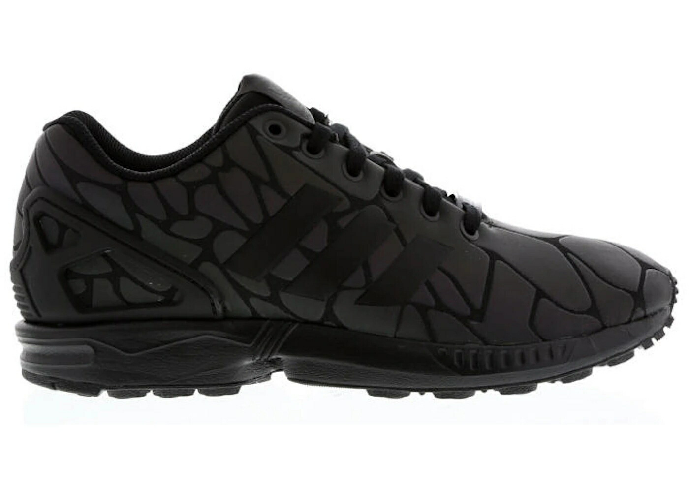アディダス 黒色 ブラック スニーカー メンズ ADIDAS ZX FLUX XENO FOOTLOCKER EXCLUSIVE / IRIDISCENT BLACK BLACK