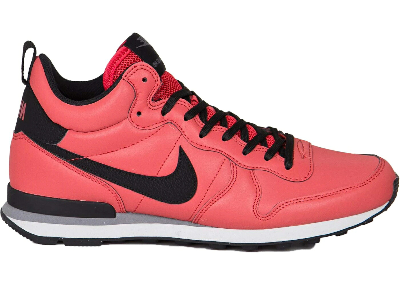ナイキ インターナショナリスト ミッド 赤 レッド 黒色 ブラック スニーカー メンズ NIKE INTERNATIONALIST MID QS RED CLAY / RED CLAY BLACK