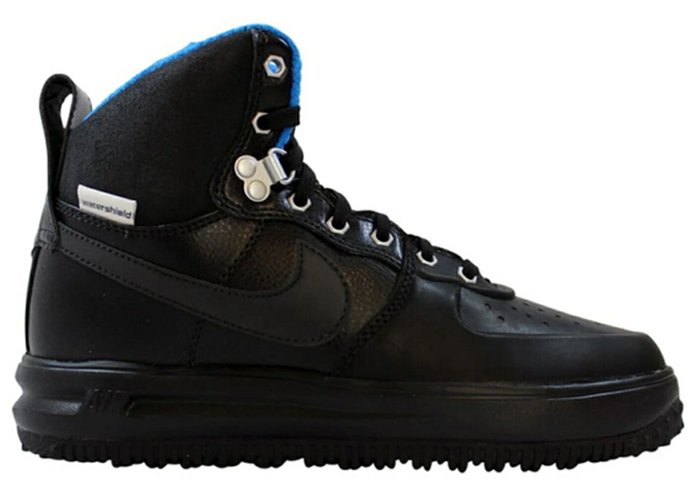 ナイキ ルーナー ルナー 黒いこと 黒いこと しろがね色 しろがね色 スニーカー メンズ NIKE LUNAR FORCE 1 DUCKBOOT BLACK METALLIC SILVER / BLACK METALLIC SILVER