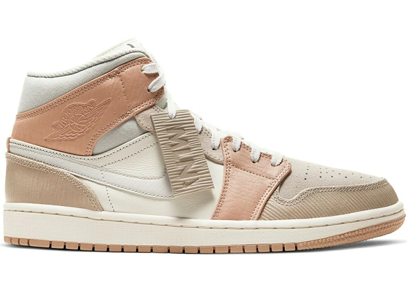 ナイキ ジョーダン ミッド スペシャル ボックス スニーカー メンズ JORDAN 1 MID MILAN (ATTICO SPECIAL BOX AND ACCESSORIES) / SAIL LIGHT BONE STRING SHIMMER