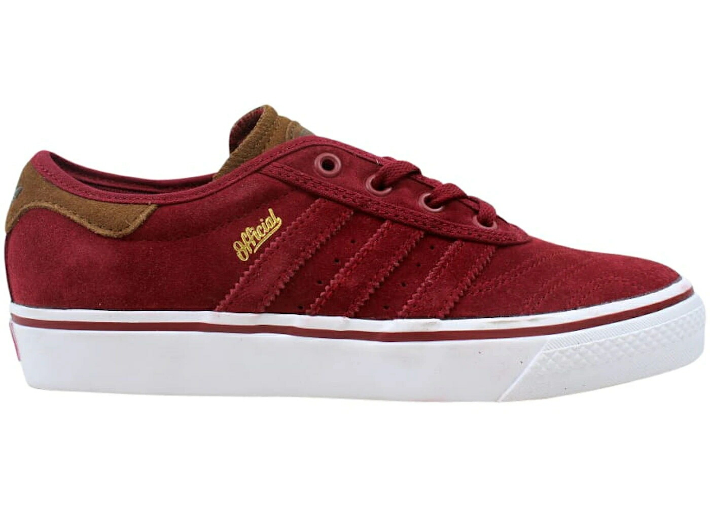 アディダス ワイン色 バーガンディー スニーカー メンズ ADIDAS ADI EASE PREMIERE ADV X OF BURGUNDY /
