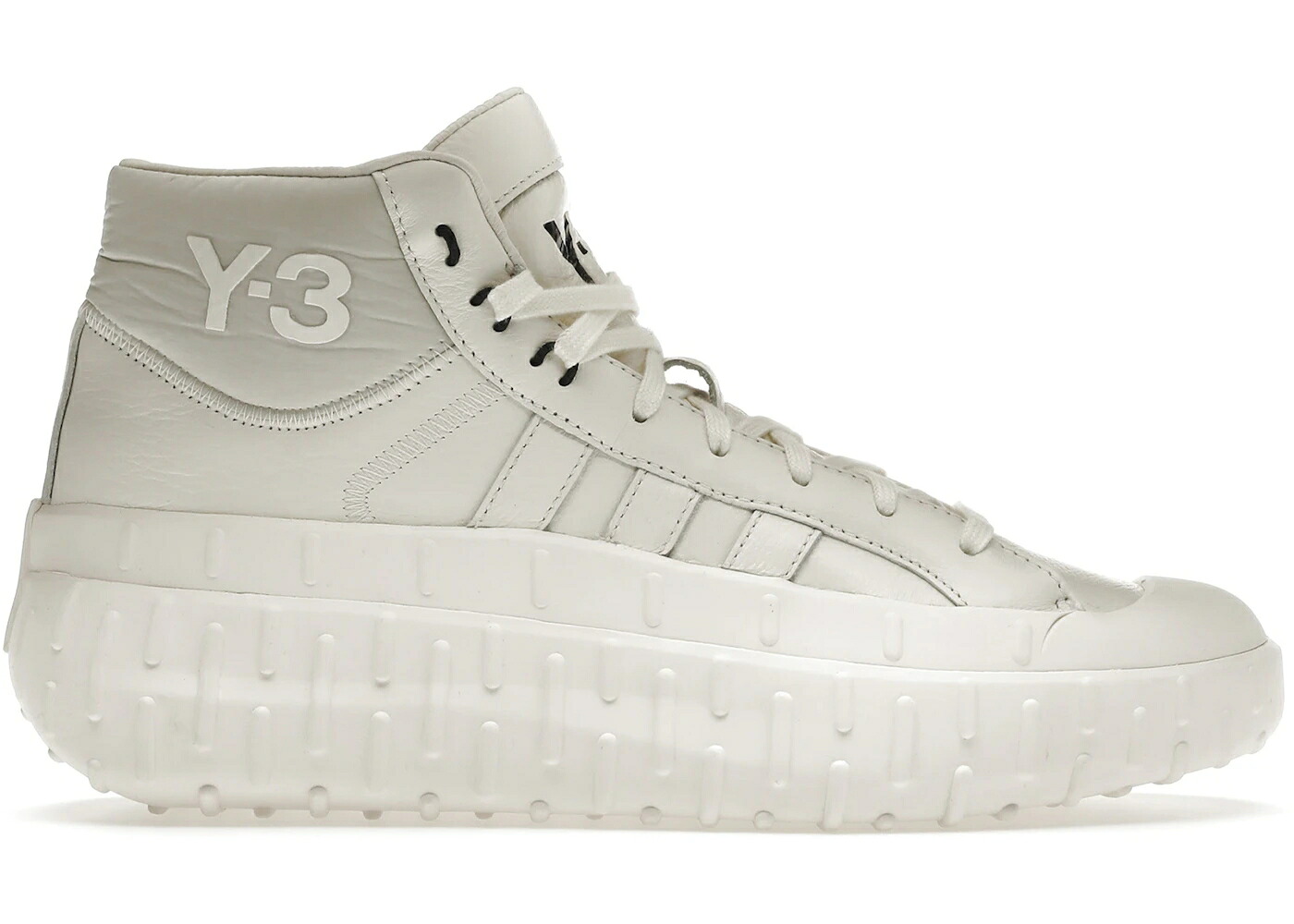 アディダス ハイ コア 白色 ホワイト 黒色 ブラック GR.1P スニーカー メンズ ADIDAS Y-3 HIGH GTX CORE WHITE / CORE WHITE CORE WHITE BLACK 46,080円