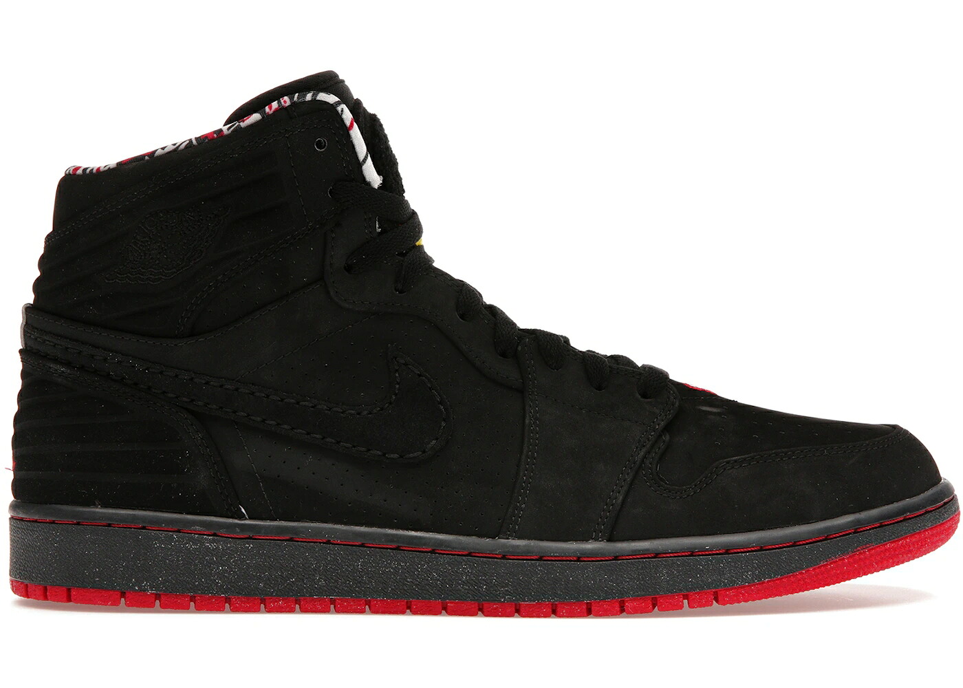 ナイキ ジョーダン 黒色 ブラック 赤 レッド スニーカー メンズ JORDAN 1 RETRO 93 PLAYOFFS / BLACK BLACK TRUE RED ANTHRACITE