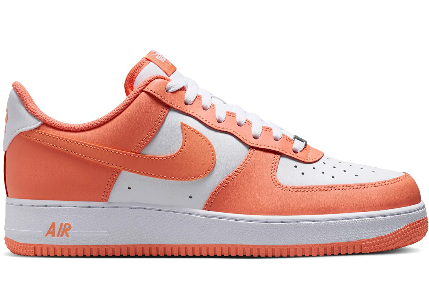 ナイキ 白いこと 白いこと 橙 オレンジ色 空軍 \u002707 スニーカー メンズ NIKE AIR FORCE 1 LOW WHITE ORANGE FROST / WHITE WHITE ORANGE FROST