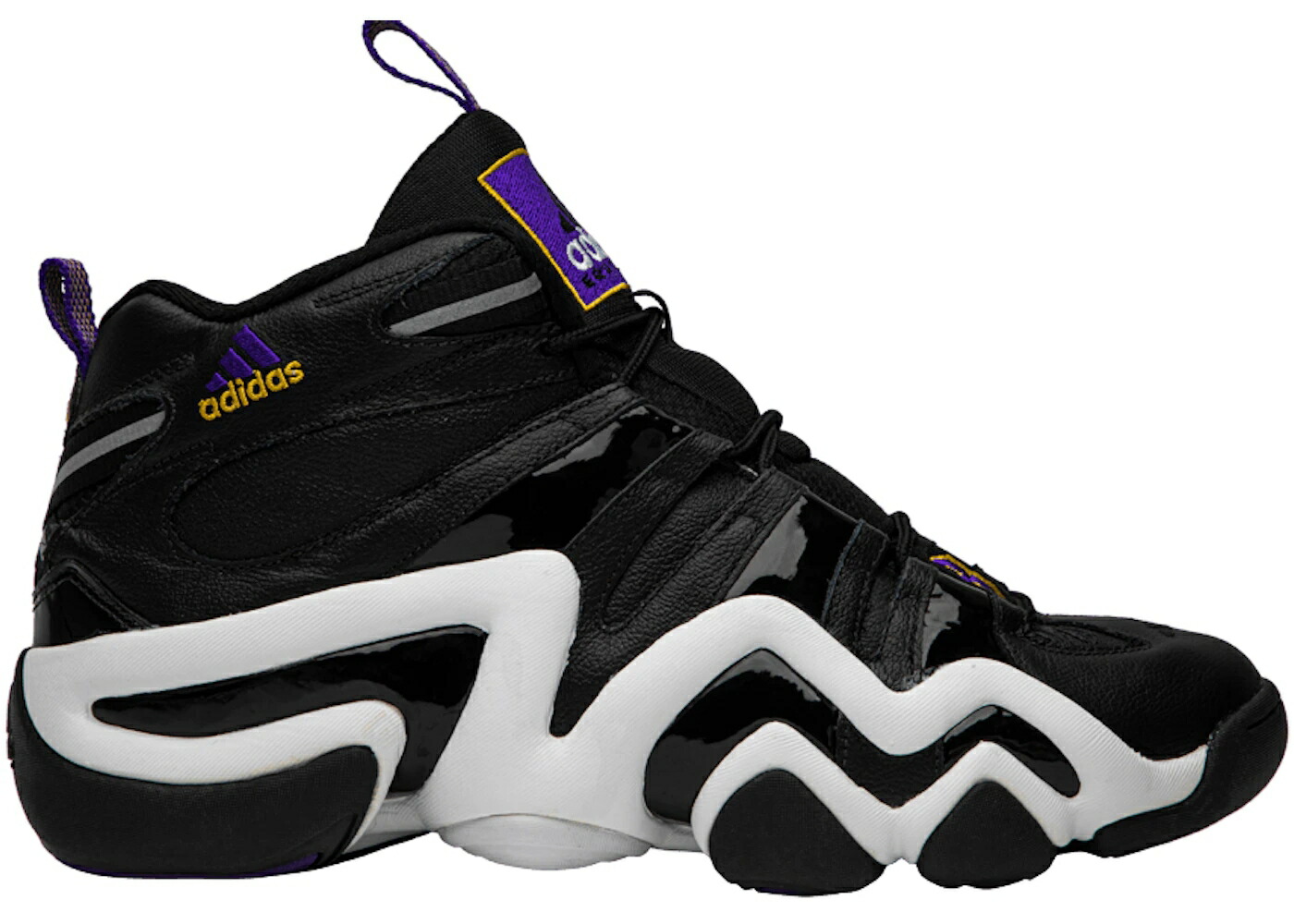 アディダス クレイジー ゲーム 黒色 ブラック 白色 ホワイト 紫 パープル スニーカー メンズ ADIDAS CRAZY 8 1998 ALL-STAR GAME (2011) / BLACK WHITE PURPLE