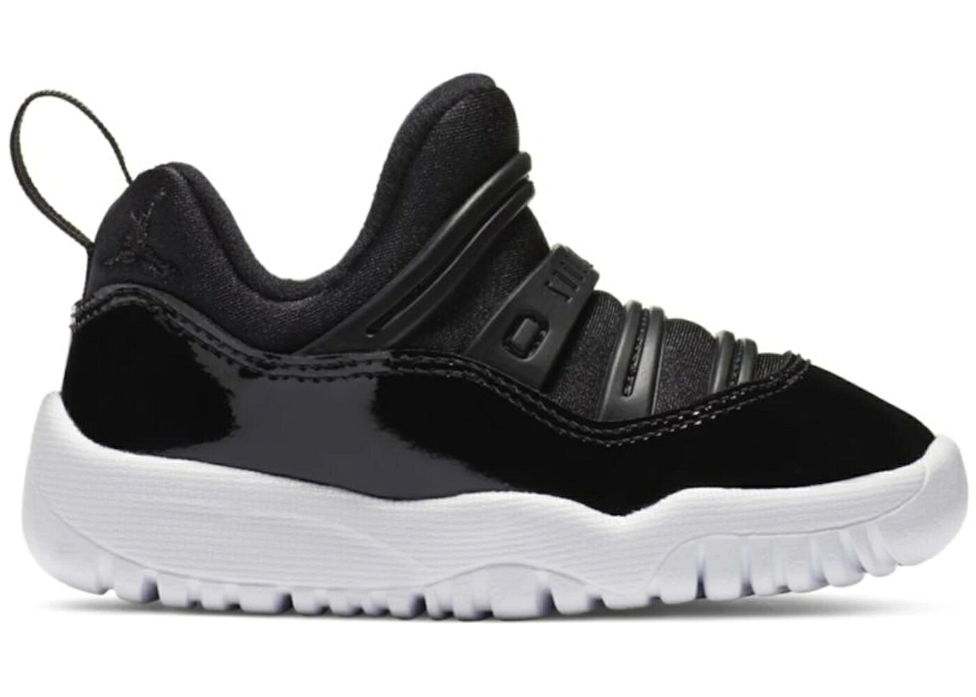 ナイキ ジョーダン 黒色 ブラック 白色 ホワイト ジュニア キッズ JORDAN 11 RETRO LITTLE FLEX 25TH ANNIVERSARY (TD) / BLACK BLACK WHITE