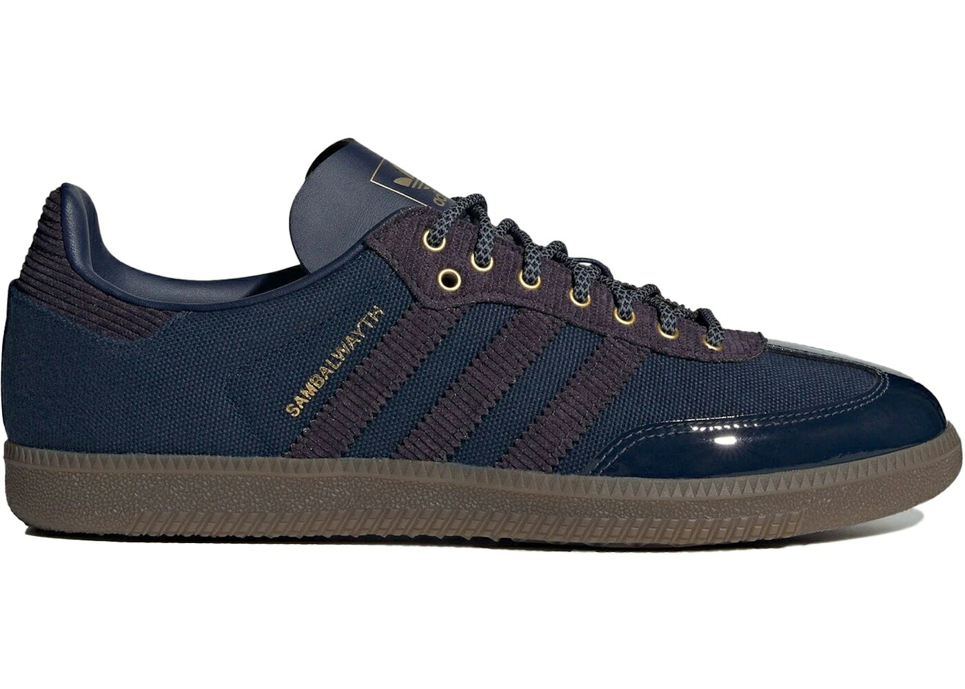 アディダス サンバ カレッジ 紺色 ネイビー 黒色 ブラック スニーカー メンズ ADIDAS SAMBA OG ALWAYTH COLLEGE NAVY / COLLEGE NAVY AURORA BLACK MATTE|スニケス