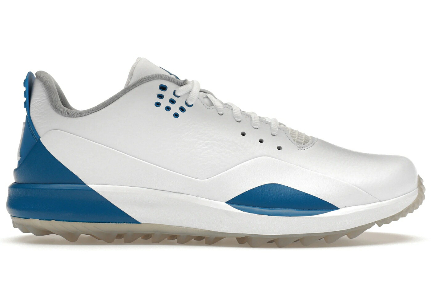 ナイキ ジョーダン ゴルフ 青色 ブルー 白色 ホワイト スニーカー メンズ JORDAN ADG 3 GOLF MILITARY BLUE / WHITE WHITE MILITARY BLUE
