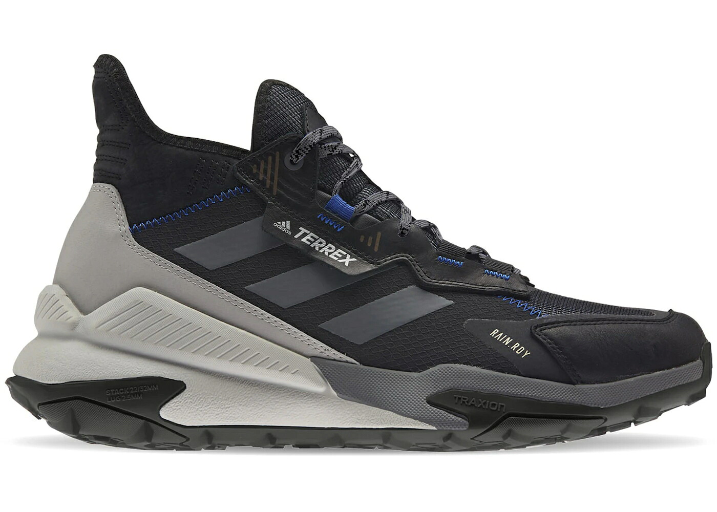 アディダス ミッド 黒いこと 黒いこと 薄墨色 薄墨色 中核グループ RAIN.RDY スニーカー メンズ ADIDAS TERREX HYPERBLUE MID BLACK GREY / CORE BLACK GREY TWO GREY FIVE
