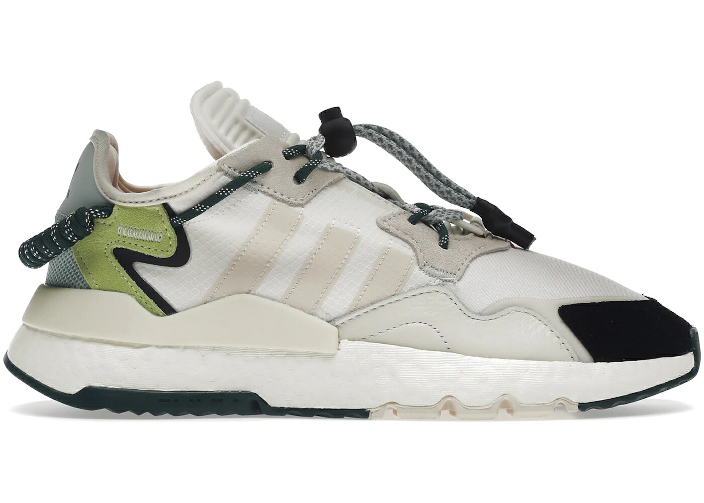 アディダス ジョガーパンツ 運動場 白いこと 白いこと 緑 緑であること スニーカー メンズ ADIDAS NITE JOGGER BEYONCE IVY PARK OFF WHITE / OFF WHITE ECRU TINT DARK GREEN