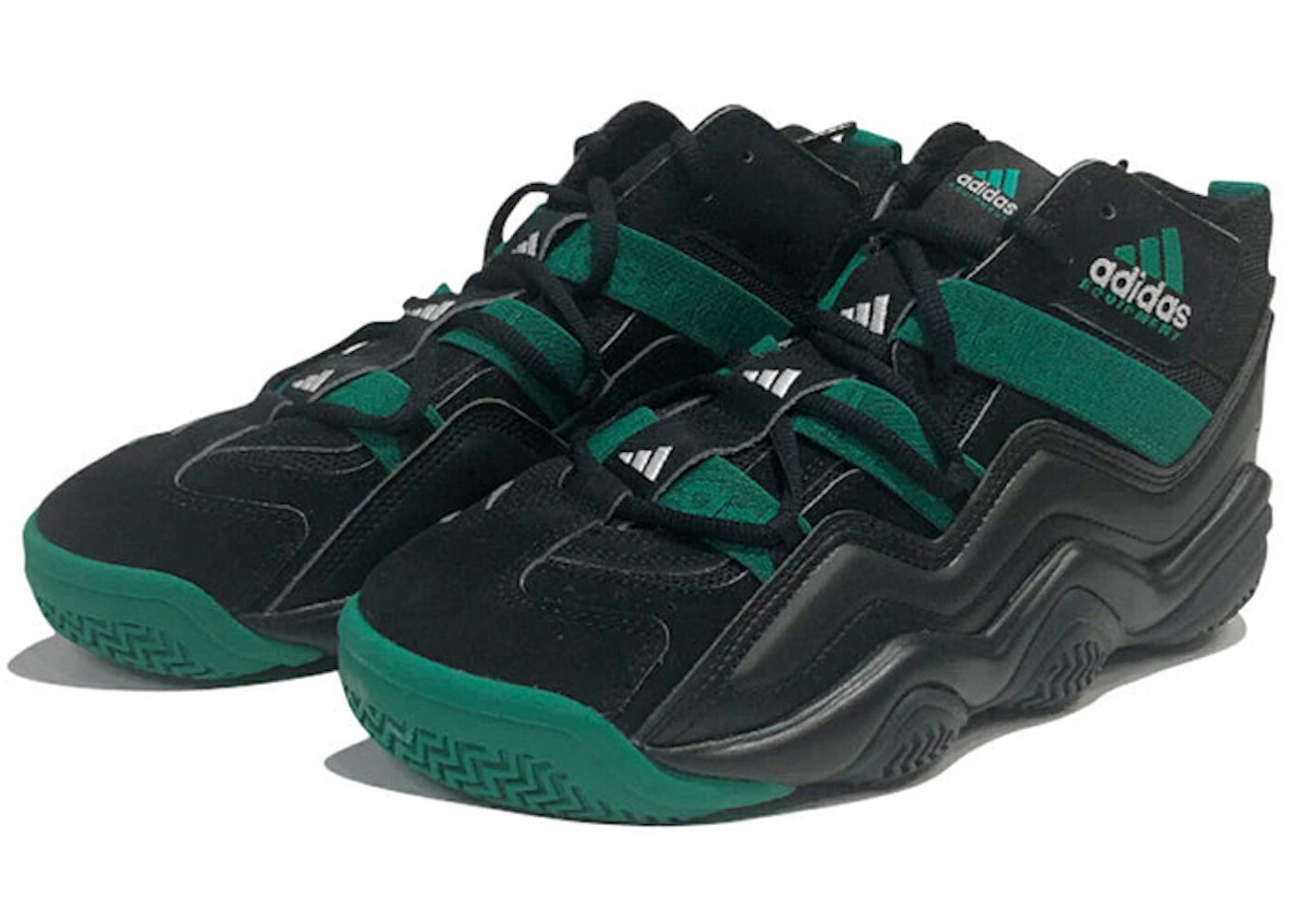 アディダス コア 黒色 ブラック 緑 グリーン トップテン スニーカー メンズ ADIDAS TOP TEN 2000 EQT / CORE BLACK EQT GREEN