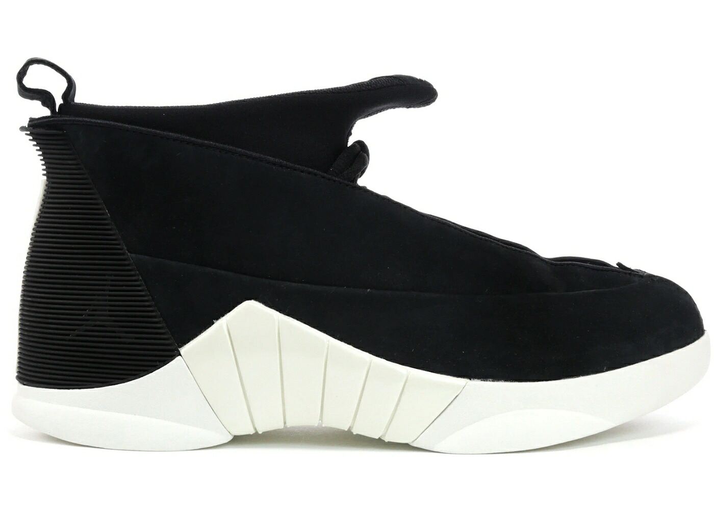 ナイキ ジョーダン 黒いこと 黒いこと スエードクロス スウェード スニーカー メンズ JORDAN 15 RETRO PSNY BLACK SUEDE / BLACK BLACK SAIL BLACK