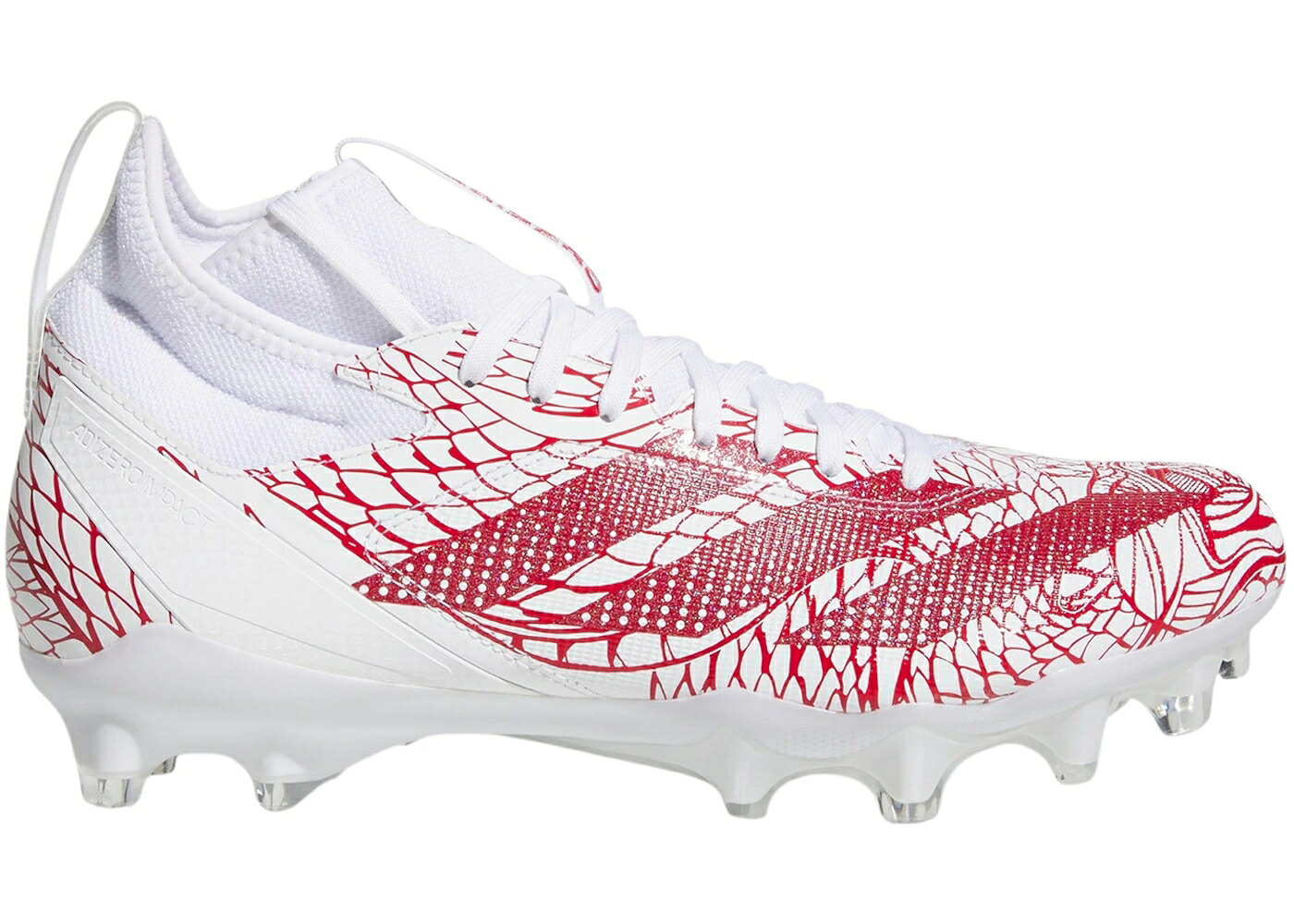 アディダス アディゼロ インパクト スピード 白色 ホワイト パワー 赤 レッド チーム スニーカー メンズ ADIDAS ADIZERO IMPACT EXOTIC SPEED PACK WHITE POWER RED / CLOUD WHITE TEAM POWER RED 2｜スニケス