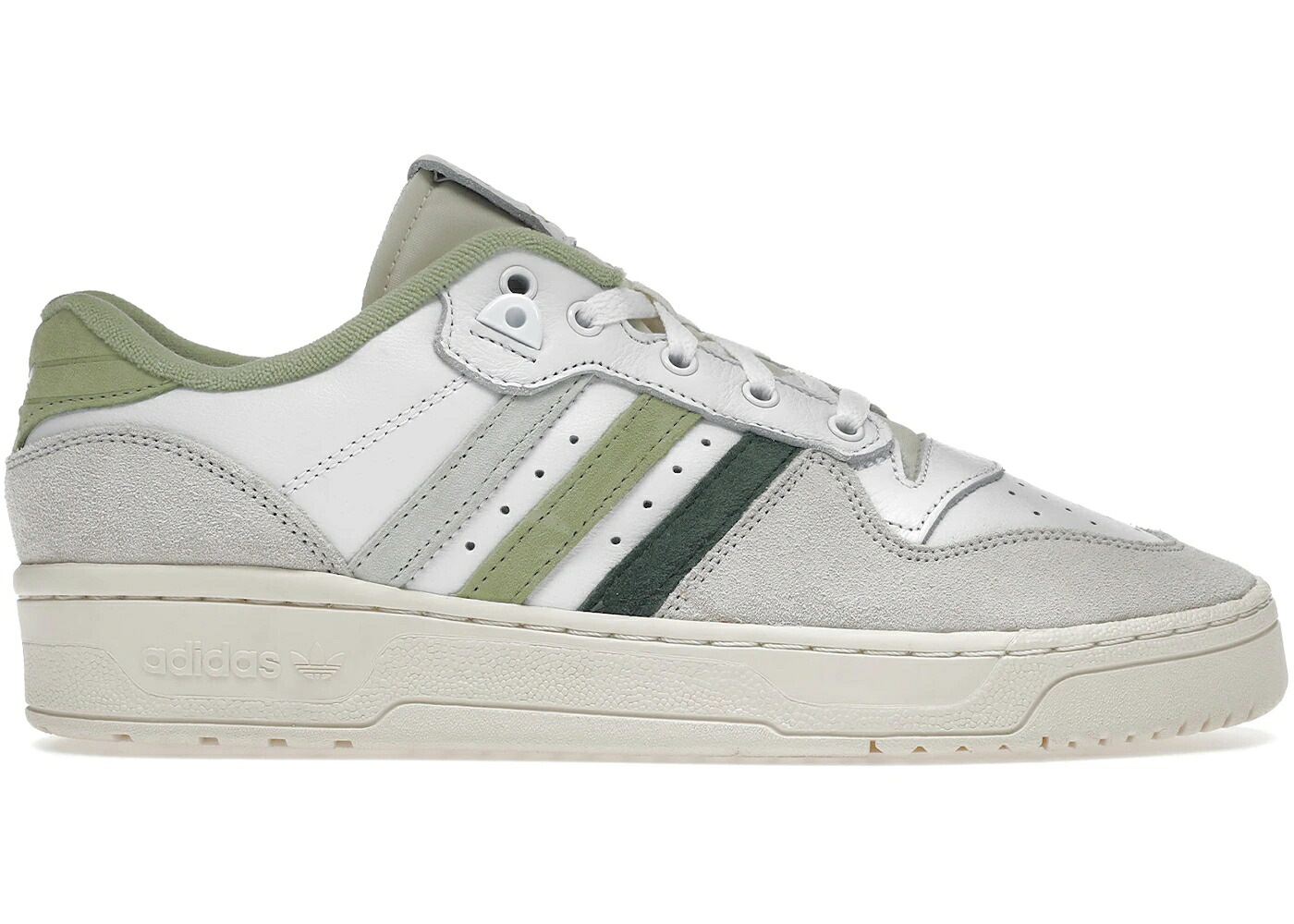 アディダス 白いこと 白いこと 緑 緑であること 神通力 スニーカー メンズ ADIDAS RIVALRY LOW FOOTWEAR WHITE LINEN GREEN / FOOTWEAR WHITE LINEN GREEN MAGIC