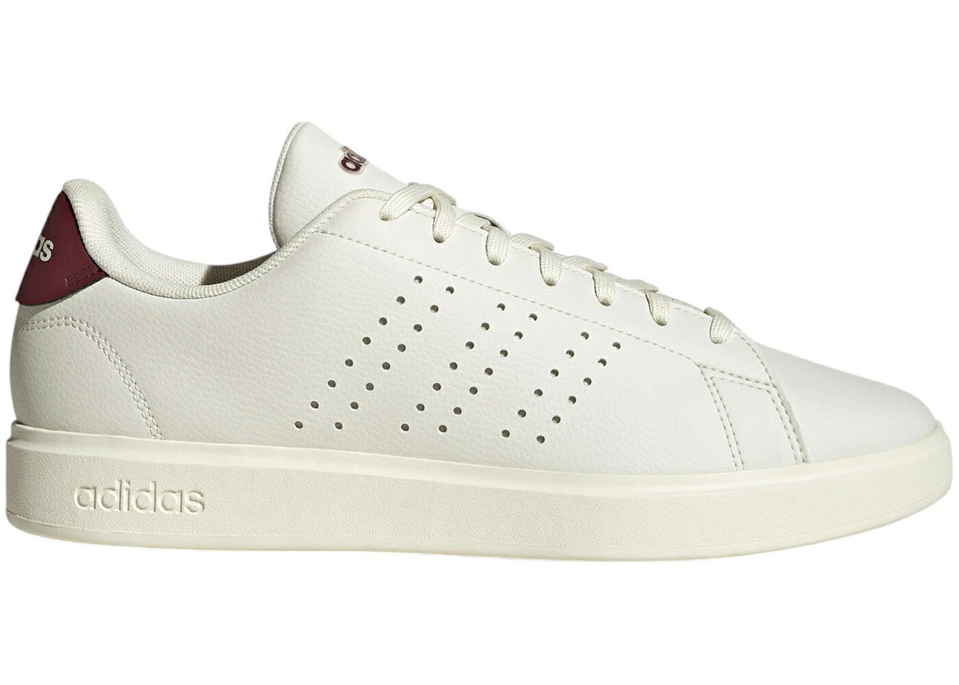 アディダス 白色 ホワイト 2.0 スニーカー メンズ ADIDAS ADVANTAGE OFF WHITE AURORA RUBY / OFF WHITE OFF WHITE AURORA RUBY