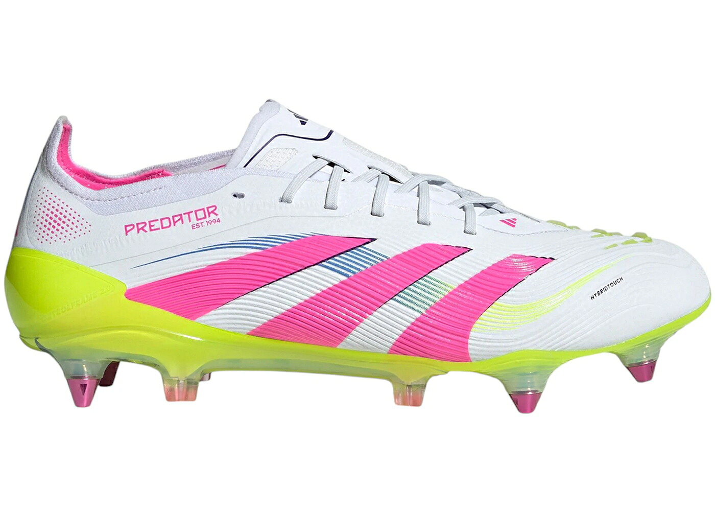 アディダス プレデター エリート 白いこと 白いこと サクラ色 スニーカー メンズ ADIDAS PREDATOR ELITE SG CLOUD WHITE LUCID PINK LEMON / CLOUD WHITE LUCID PINK LUCID