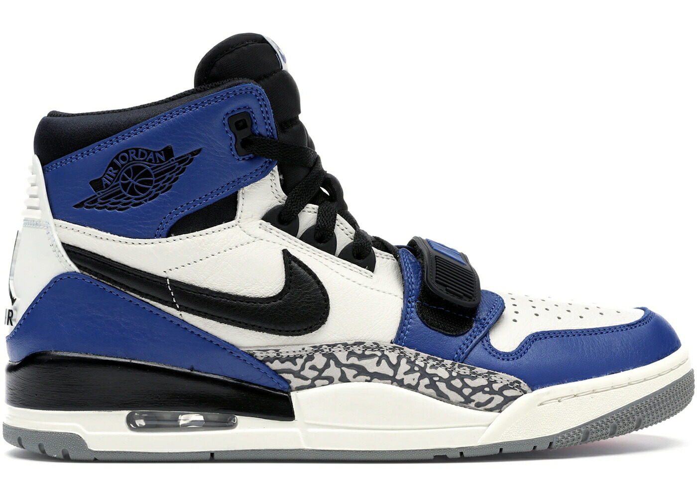 ナイキ ジョーダン レガシー 青み 青色 黒いこと 黒いこと スニーカー メンズ JORDAN LEGACY 312 STORM BLUE / SAIL BLACK STORM BLUE