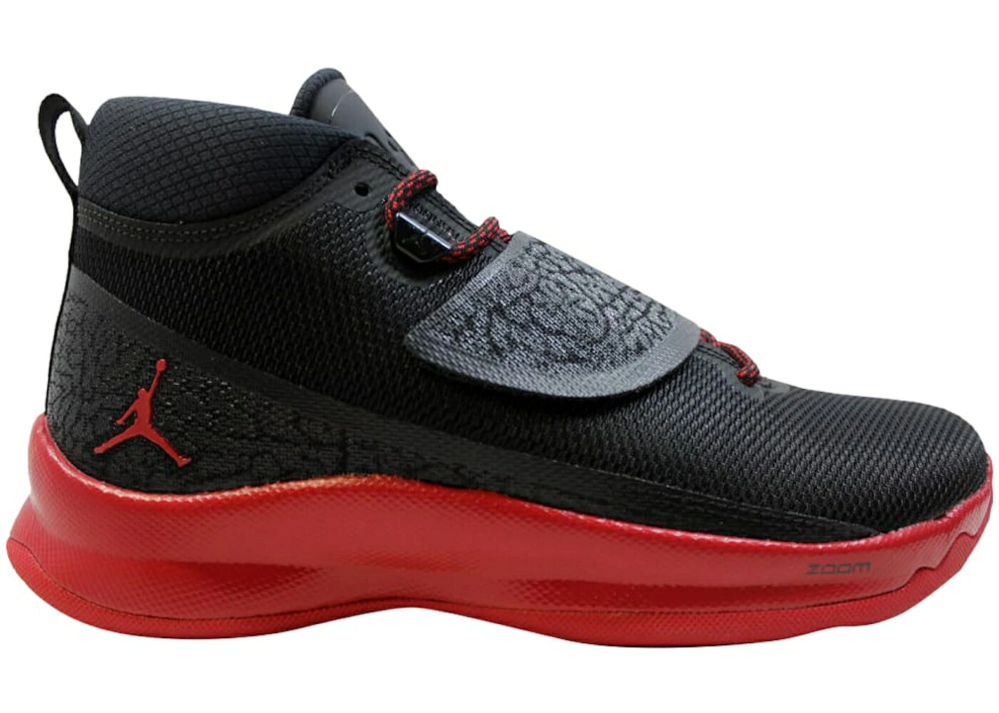 ナイキ ジョーダン 黒色 ブラック 赤 レッド スニーカー メンズ JORDAN SUPER FLY 5 PO BLACK GYM RED / BLACK GYM RED GYM RED