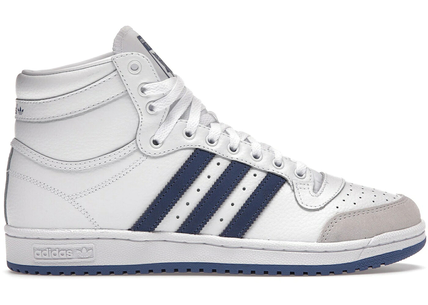 アディダス 白色 ホワイト クルー 青色 ブルー トップテン スニーカー メンズ ADIDAS TOP TEN WHITE CREW BLUE / CLOUD WHITE CREW BLUE CRYSTAL｜スニケス