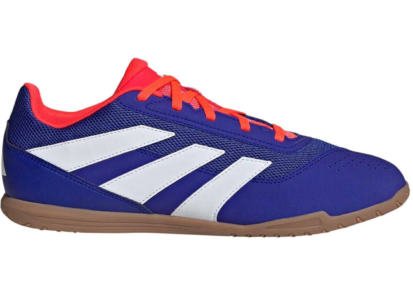 アディダス プレデター クラブ 白色 ホワイト 青色 ブルー 赤 レッド スニーカー メンズ ADIDAS PREDATOR CLUB INDOOR SALA WHITE LUCID BLUE SOLAR RED / CLOUD WHITE LUCID BLUE SOLAR RED