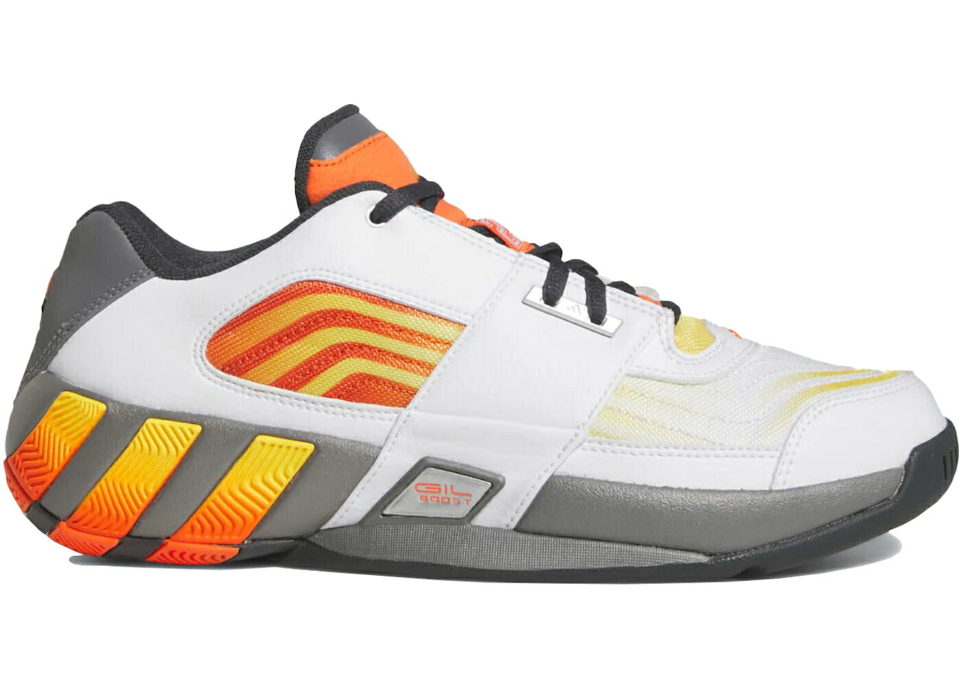 アディダス ハイ 白色 ホワイト インパクト 橙 オレンジ スニーカー メンズ ADIDAS AGENT GIL RESTOMOD GRANT HIGH SCHOOL / CLOUD WHITE SEMI IMPACT ORANGE