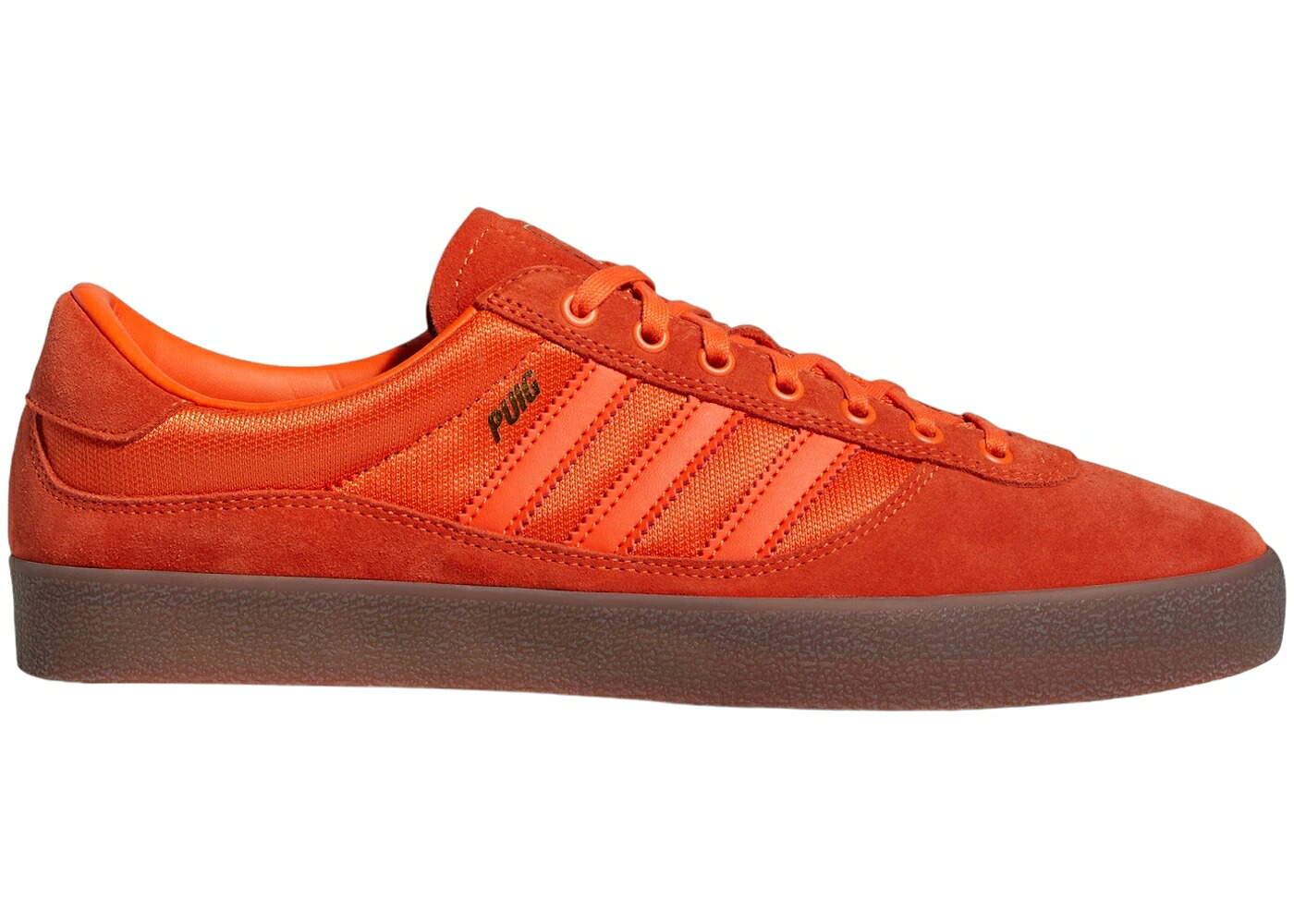 アディダス 差しひびき 橙 オレンジ色 スニーカー メンズ ADIDAS PUIG INDOOR SEMI IMPACT ORANGE GUM / SEMI IMPACT ORANGE SEMI IMPACT