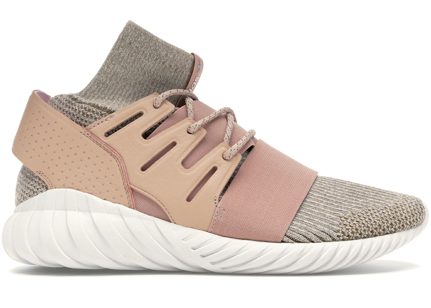 アディダス チューブラ 赤銅色 赤銅色 ビンテージ ヴィンテージ スニーカー メンズ ADIDAS TUBULAR DOOM PRIMEKNIT PALE NUDE / PALE NUDE CLEAR BROWN VINTAGE