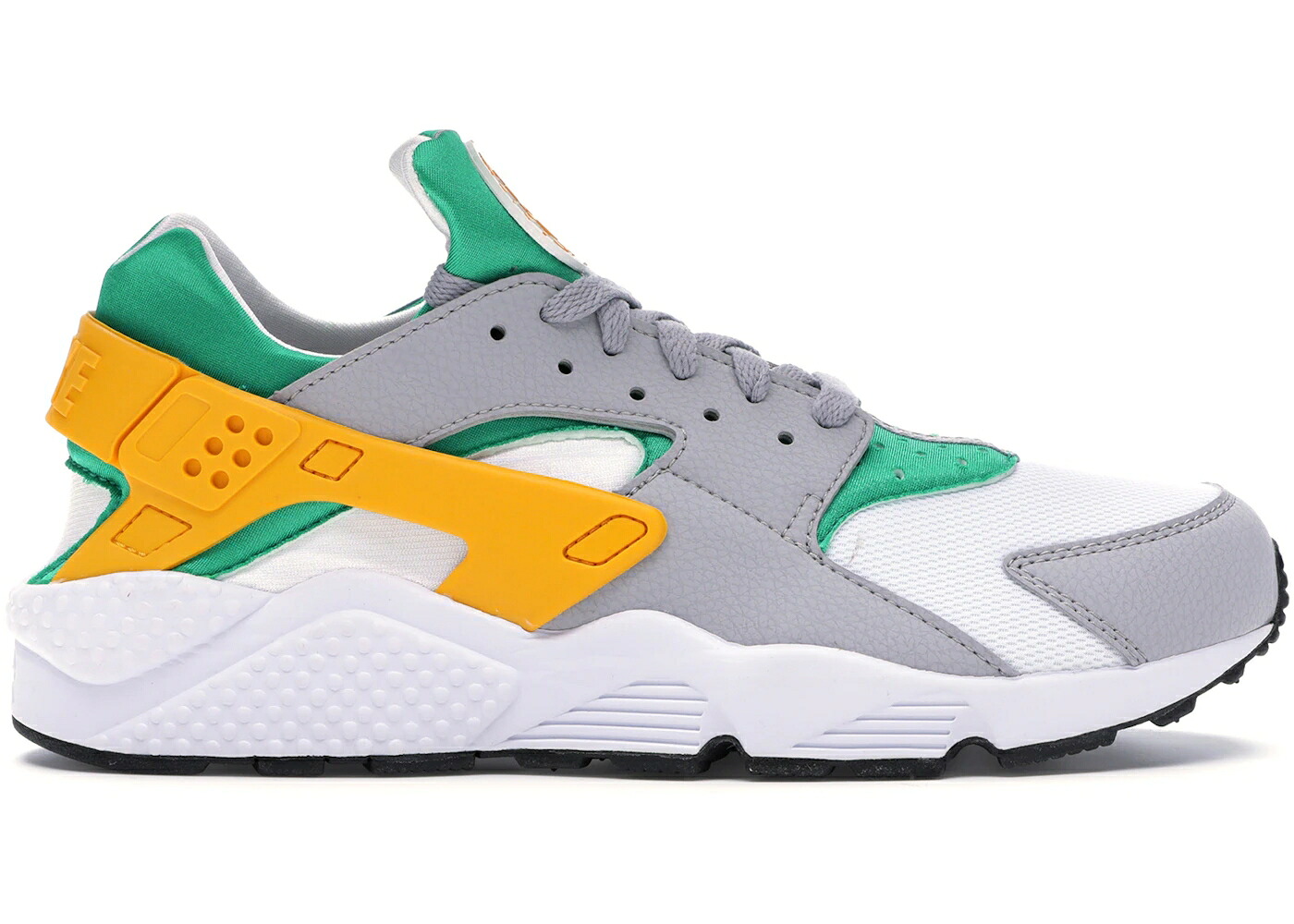 ナイキ ハラチ 緑 グリーン 灰色 グレー 白色 ホワイト スニーカー メンズ NIKE AIR HUARACHE LUCID GREEN / LUCID GREEN WOLF GREY WHITE|スニケス