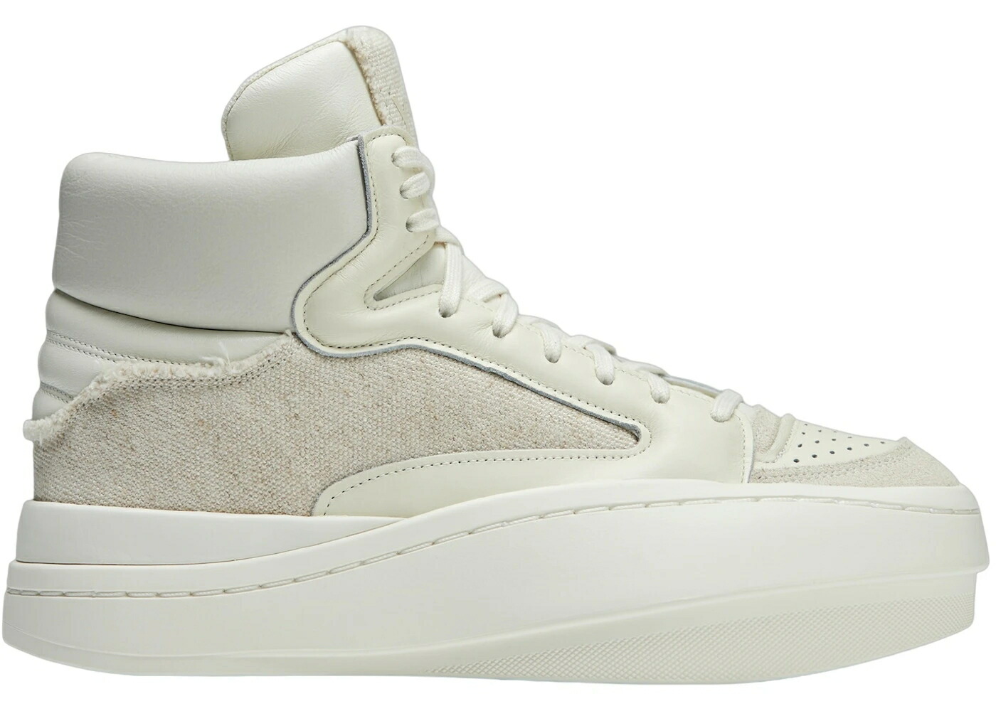アディダス ハイ 白色 ホワイト クリーム スニーカー メンズ ADIDAS Y-3 CENTENNIAL HIGH OFF WHITE CREAM / SUPPLIER COLOUR OFF WHITE CREAM