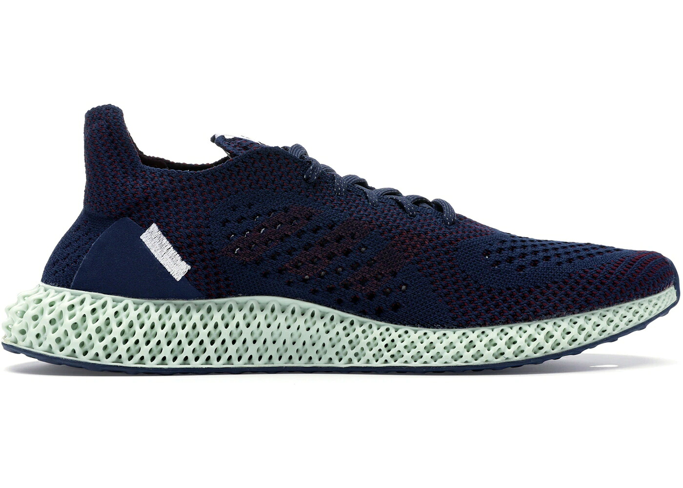 アディダス マルーン 藍色 インディゴ 緑 緑であること スニーカー メンズ ADIDAS 4D SNEAKERSNSTUFF / MAROON NOBLE INDIGO AERO GREEN