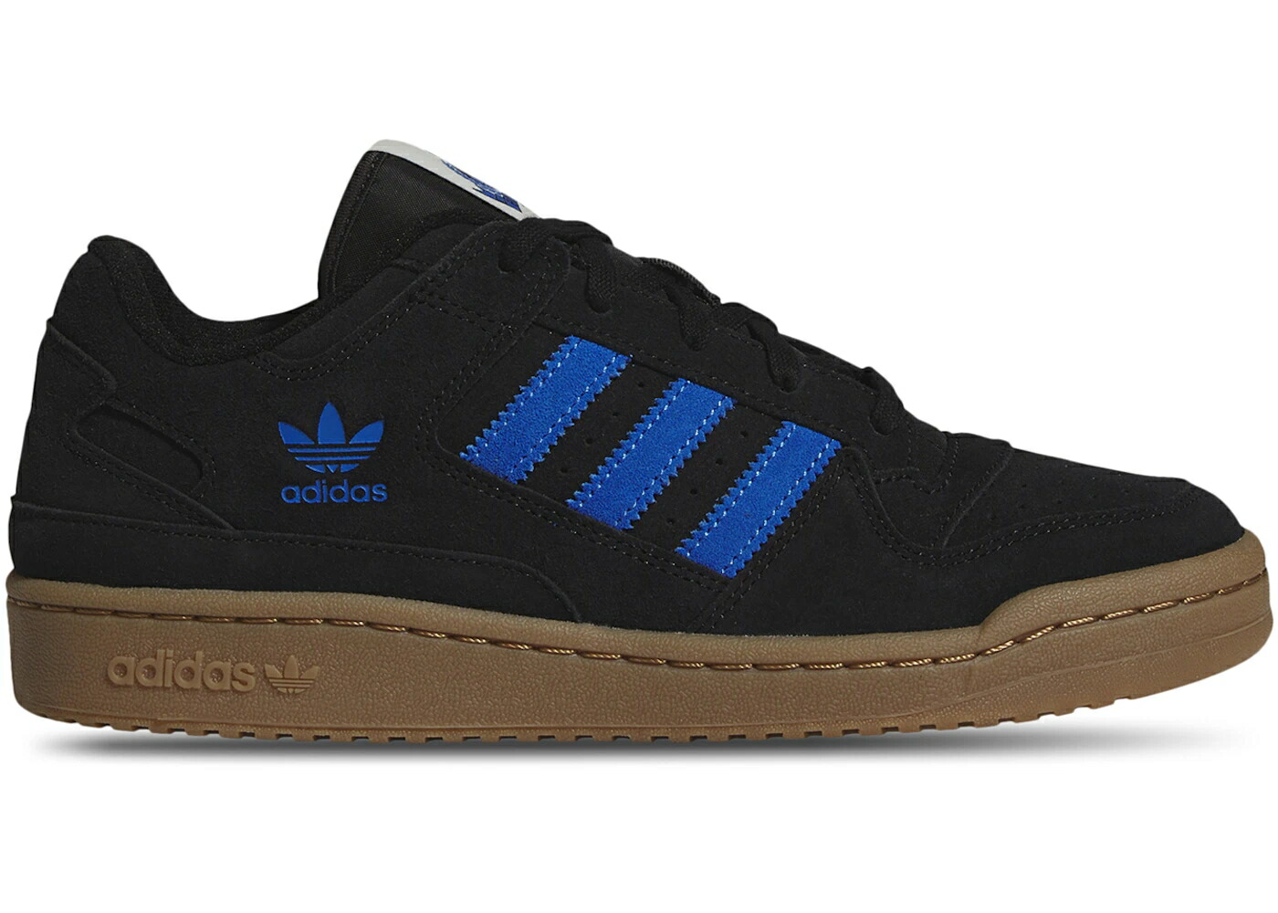アディダス 討論会 黒いこと 黒いこと 青味 青み 中核グループ スニーカー メンズ ADIDAS FORUM LOW CL BLACK BLUE BIRD / CORE BLACK BLUE BIRD GUM M2