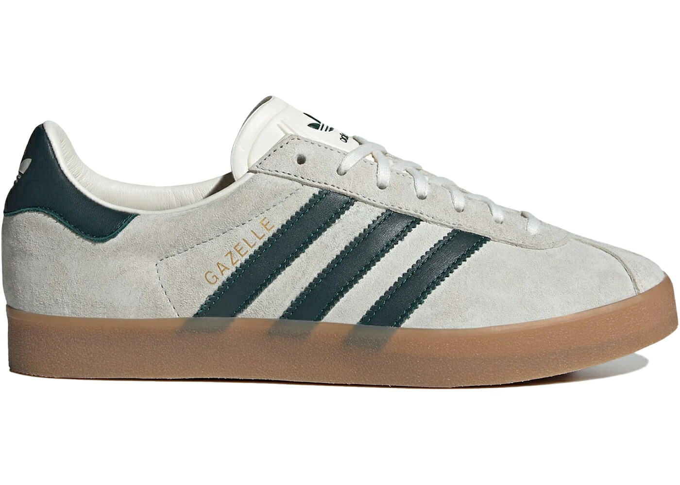 アディダス ガゼル 白いこと 白いこと 緑 緑であること ゴールド スニーカー メンズ ADIDAS GAZELLE OFF WHITE COLLEGIATE GREEN / OFF WHITE COLLEGIATE GREEN GOLD